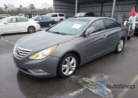 2012 Hyundai Sonata Limited из США, поврежденный, VIN 5NPEC4AC6CH347823